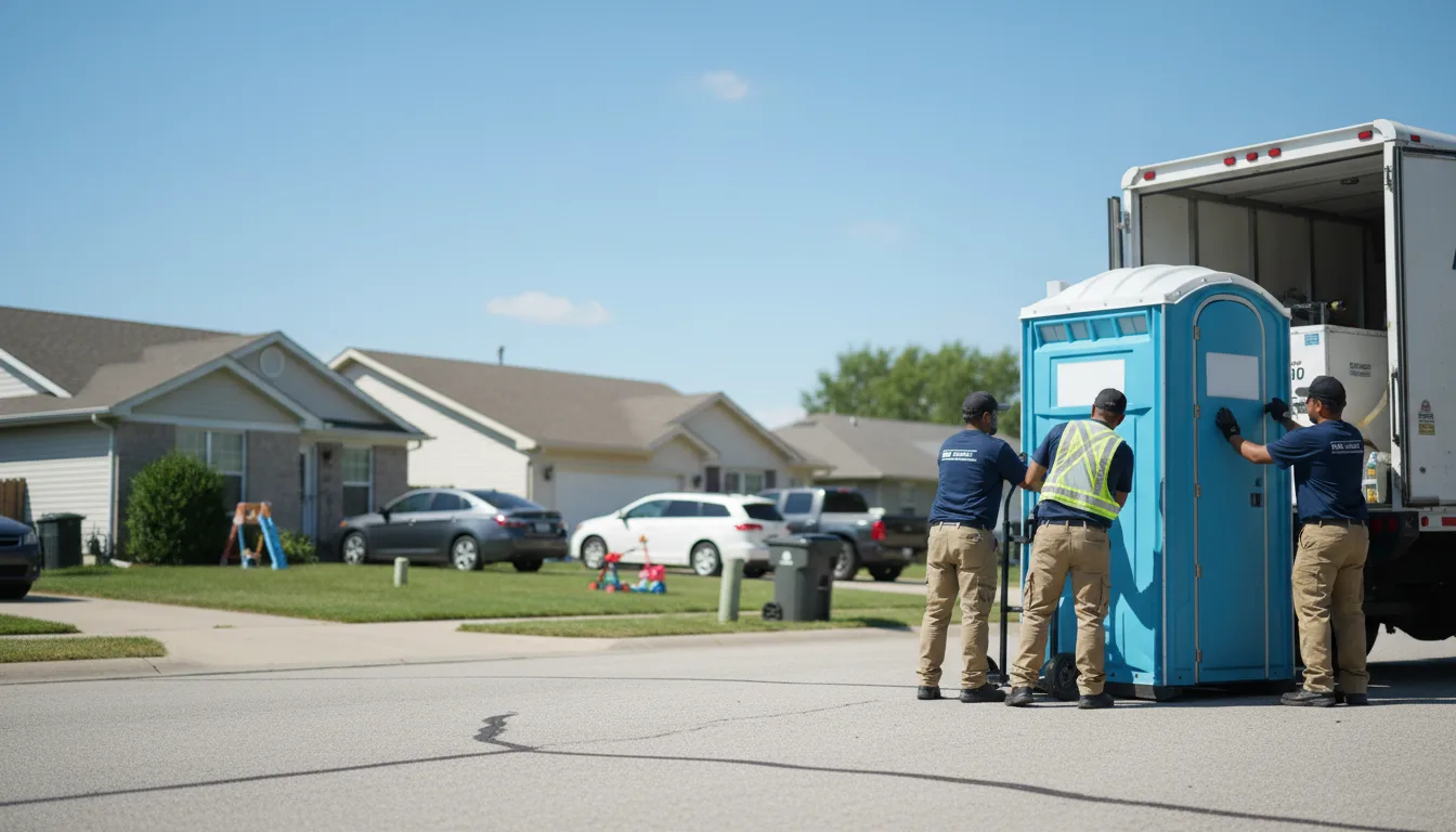 Standard Porta Potty Rentals in Lawrence, MI near me
